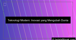 Teknologi Modern