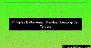 visual pintuplay daftar aman