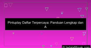 pintuplay daftar terpercaya