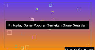 pintuplay game populer