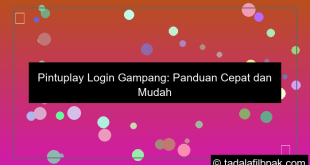 visual pintuplay login gampang