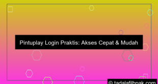 pintuplay login praktis