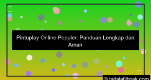 pintuplay online populer