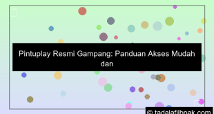 visual pintuplay resmi gampang