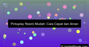 grafik pintuplay resmi mudah
