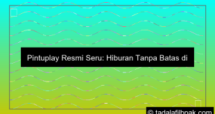 visual pintuplay resmi seru