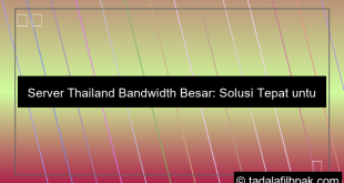 server thailand bandwidth besar