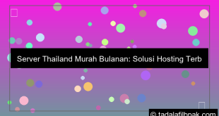 server thailand murah bulanan