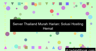visual server thailand murah harian